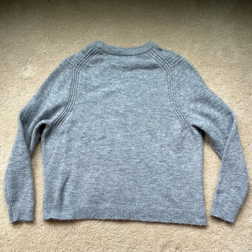 A New Day Women's Gray Boxy Crewneck Sweater - Size L - VGUC - Stretch